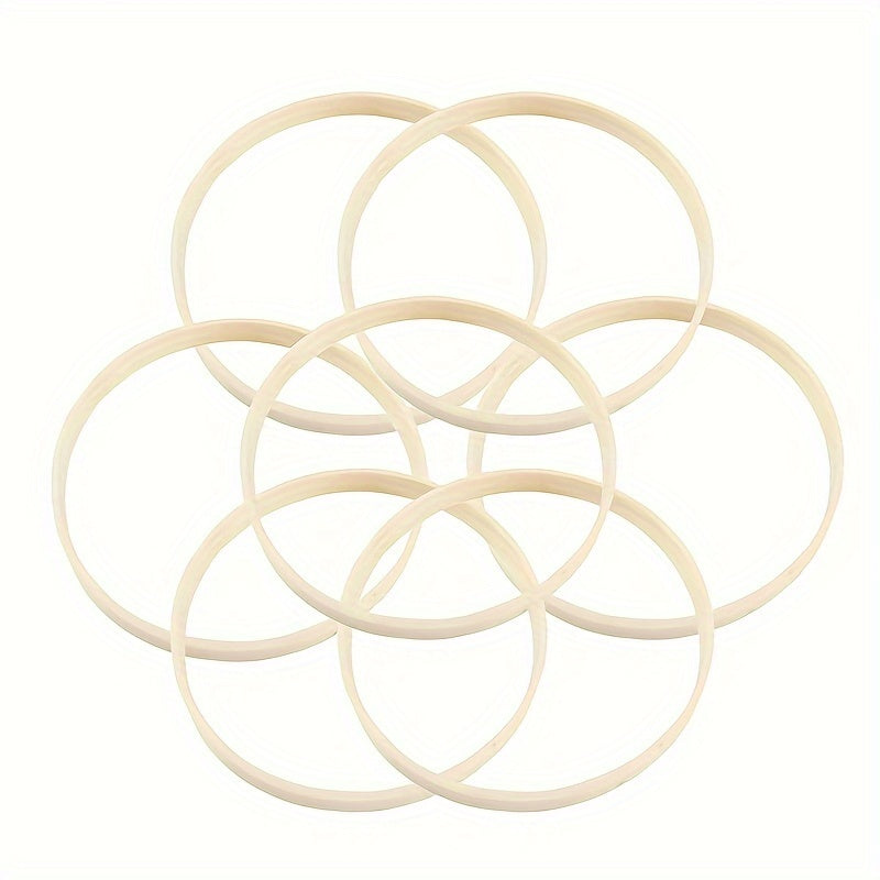 10pcs Bamboo Circle Dream Catcher Cross Stitch Shed Tool