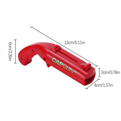 Portable Bottle Cap Gun Beer Opener for Parties