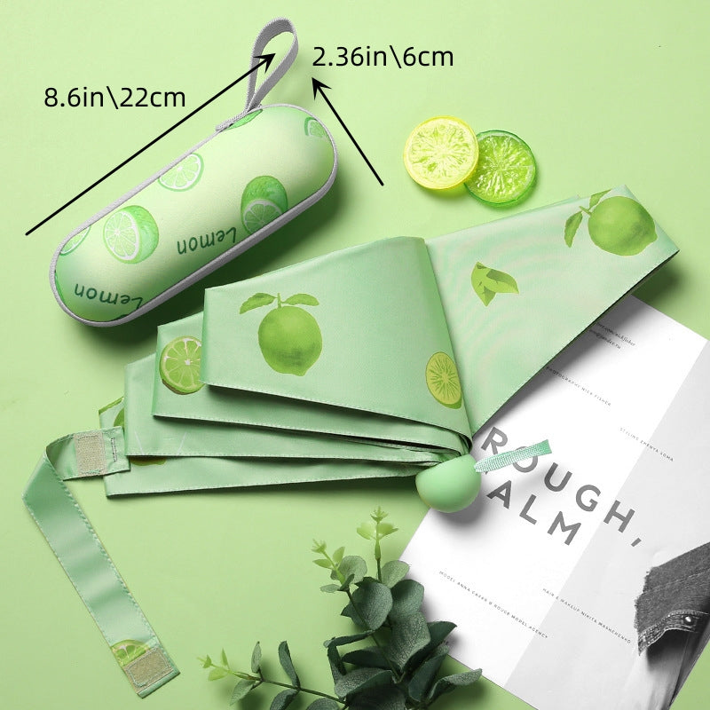 Mini Foldable Sun Umbrella Hobbies Cap Fruit Umbrella Anti UV Photovoltaic