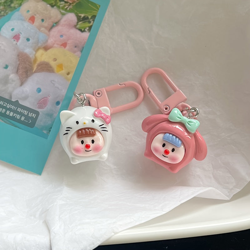 Cartoon Doll Keychain Bag Backpack Pendant Ornament