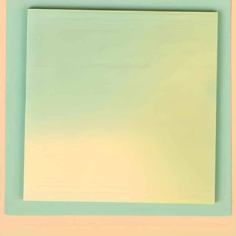 Reusable Solid Semi-Transparent Sticky Notes