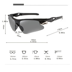 Men's Outdoor Sunglasses Sports Bicycle Windproof Cycling Sunglasses