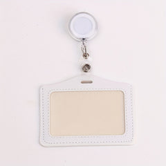 Stylish PU Leather Card Holder Set for Women Men Students