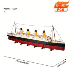 9090pcs Model 10294 Building Block Toy Gift