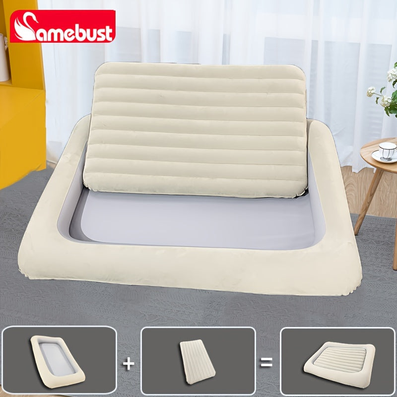 Portable Inflatable Air Bed Removable Air Mattress Quick Inflating