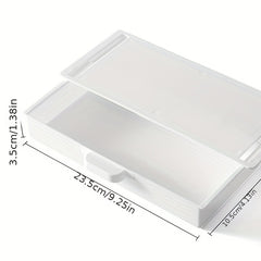 Office Desk Storage Drawer Box Non Punching Adhesive Organizer