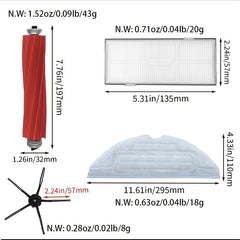 15pcs Replacement Kit for S7 T7S T7S Plus with Main Brush Side Brush