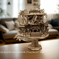 Chang'e's Guanghan Palace 3D Wooden Puzzle