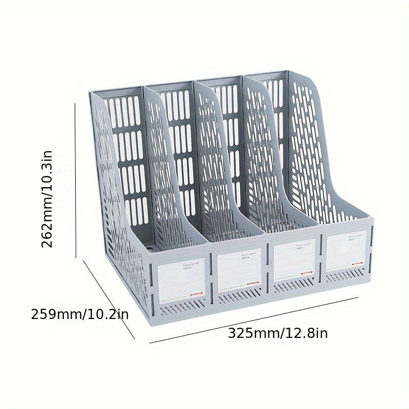 10pcs Desk Organizer File Holder Office Stationery Organizer