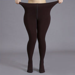  Solid High Rise Stretchy Pantyhose