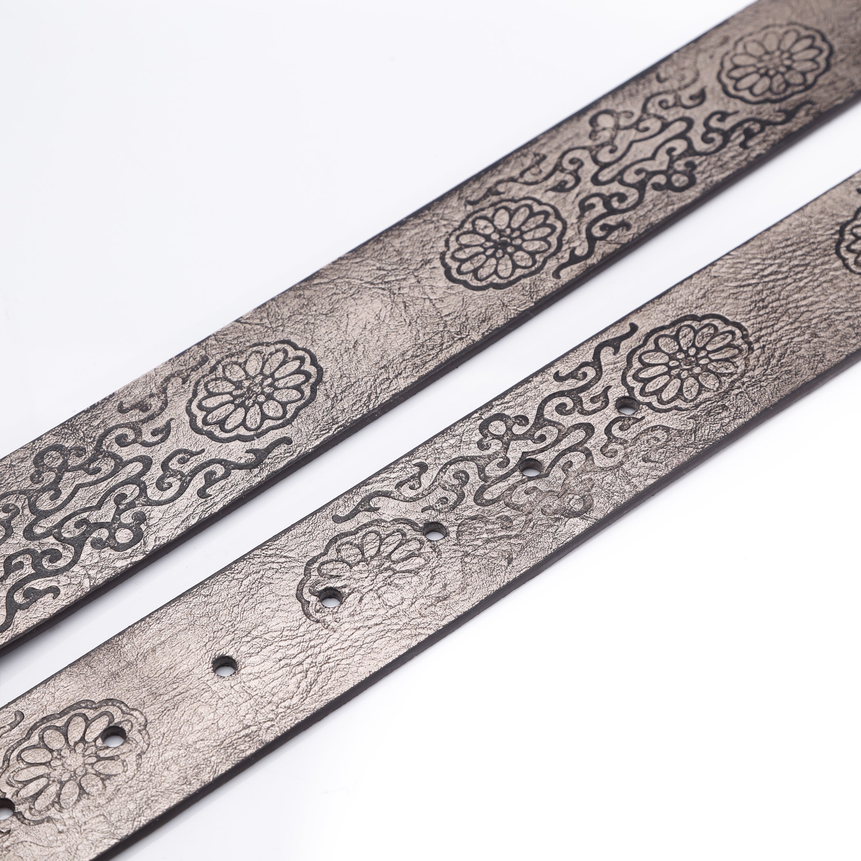 Men's Bee Trees Pattern Business Belt