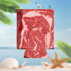 Beef Printed Can Sleeve for Standard 12 Oz Cans