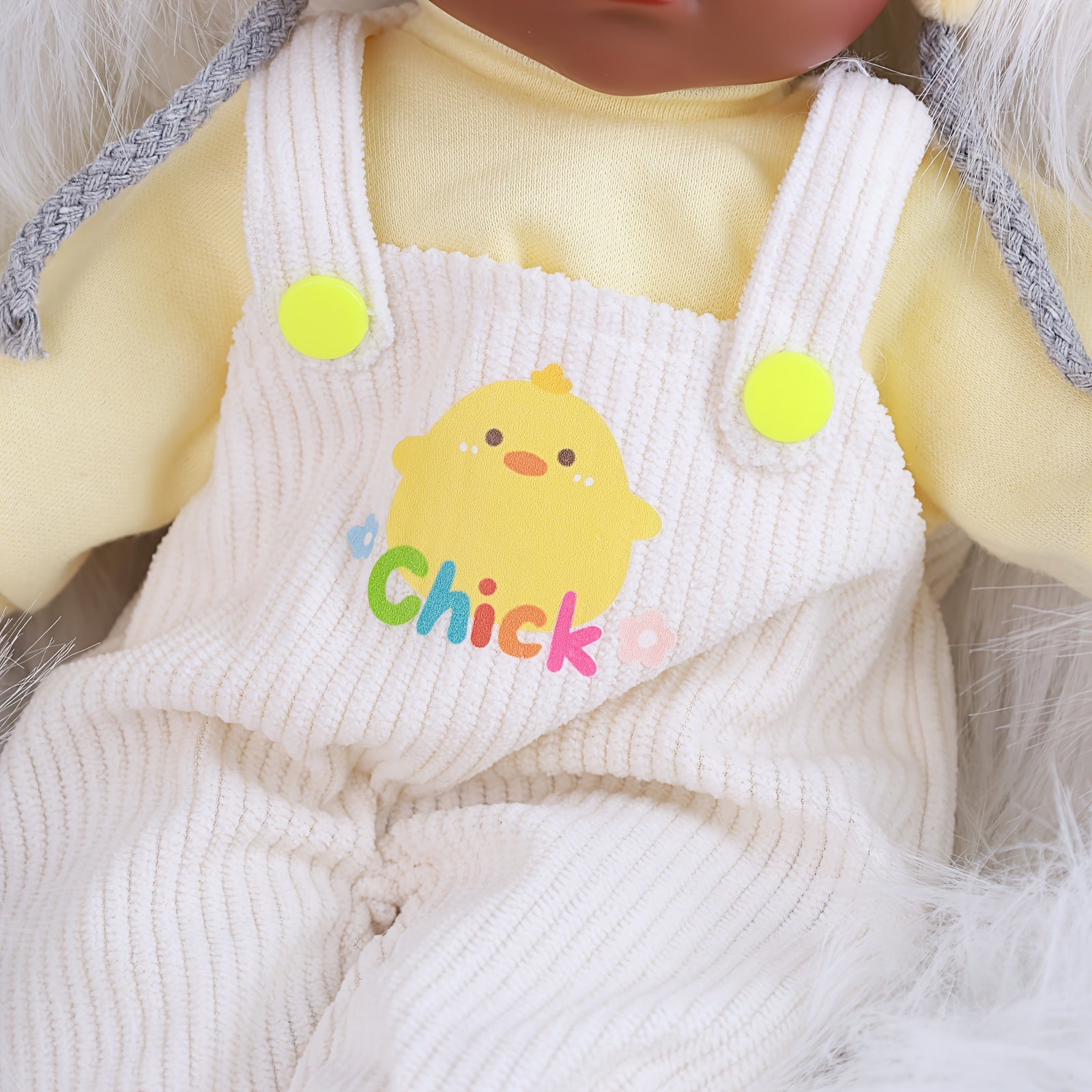 13" Reborn African American Doll Soft Body Realistic Look Boys Girls Birthday