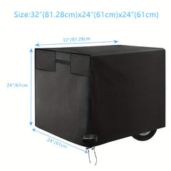Outdoor Generator Protection Cover Heavy Duty Waterproof UV Resistant