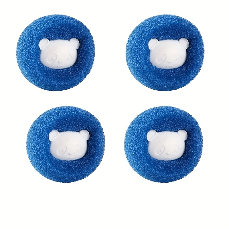 4pcs Laundry Balls for Cleaning and Anti-Winding Home Use