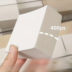 Tearable 8x8 cm Square Notepad - Thick Blank Scratch Paper