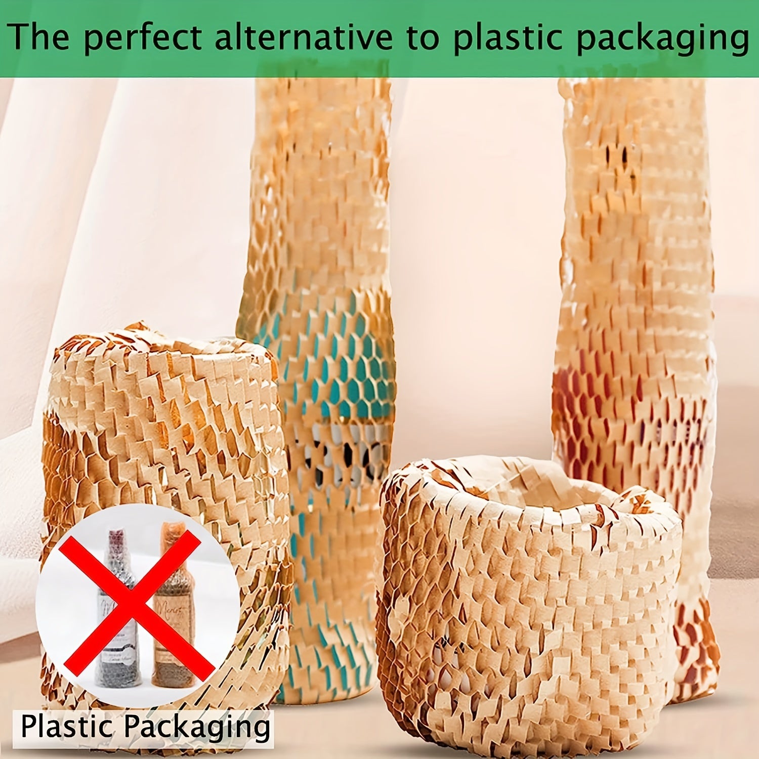 Honeycomb Packing Paper 40 X 10 01meter Substitute For Moving Pack