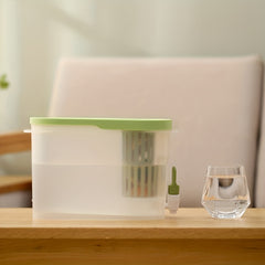 Cold Kettle w/ Faucet Refrigerator Beverage Barrel
