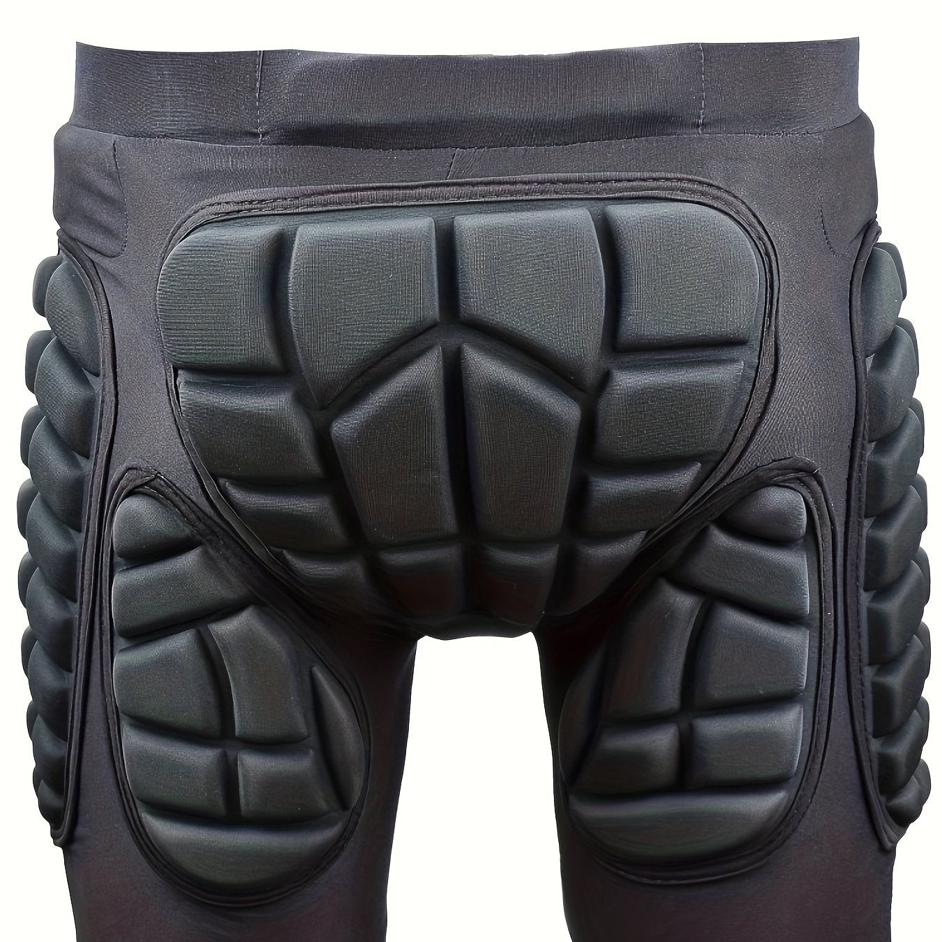 Breathable 3D Hip Padded Impact Shorts for Skating