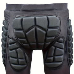 Breathable 3D Hip Padded Impact Shorts for Skating