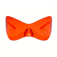 Oversized Rimless Y2K Cyberpunk Sunglasses