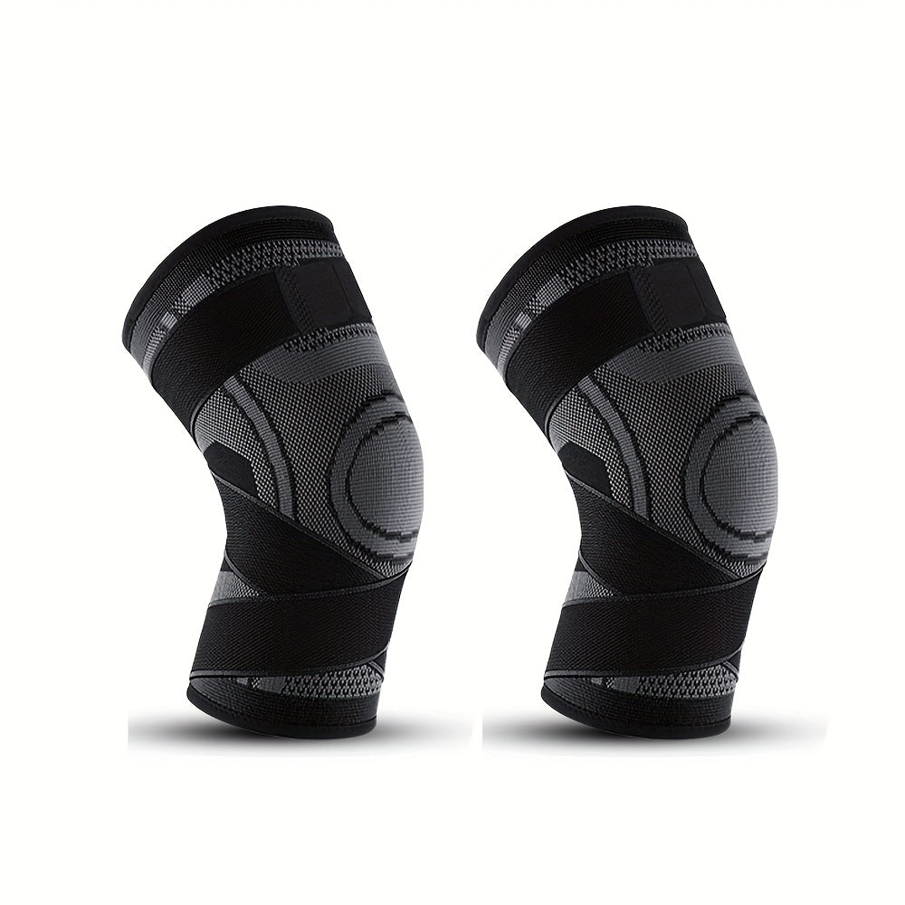 Compression Knee Pads for Basketball, Breathable Nylon Knitted