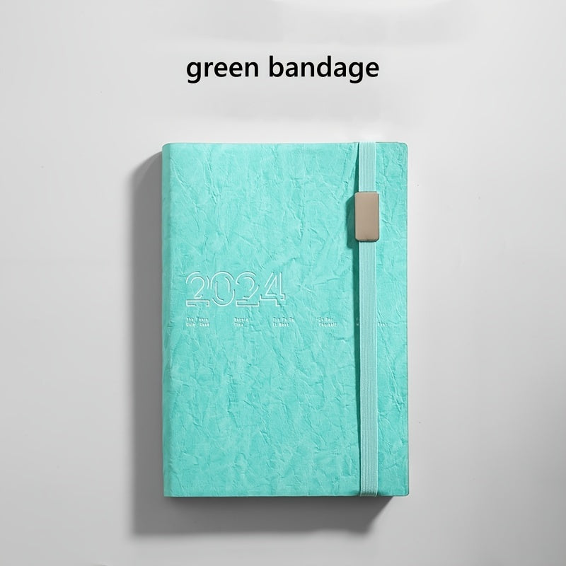 A5 Strap Notebook for Time Management and Planning