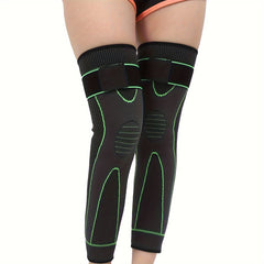 Compression Knee Long Strap Warm Knee Pads for Sports