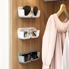 Wall Mounted Glasses Storage Box High-end Sunglasses Rack