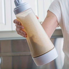 Plastic Hand Batter Dispenser Mixing Bottle Baking Utensil