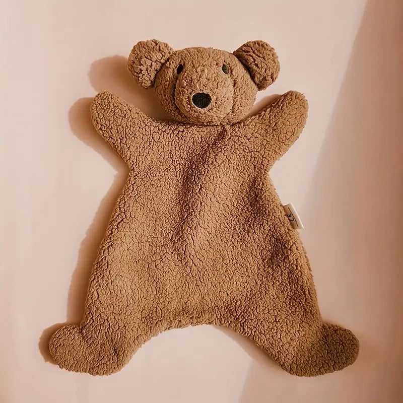 Soft Brown Bear Plush Toy for Infants - Nordic Style