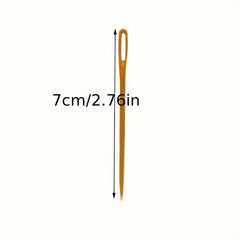 5pcs Large Eye Plastic Sewing Needles Safety Lacing Learning DIY Crafts