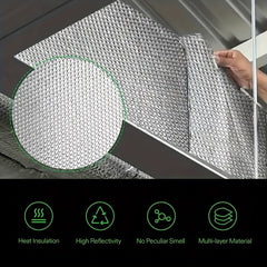Double Layer Reflective Bubble Insulation Board - Window Insulation