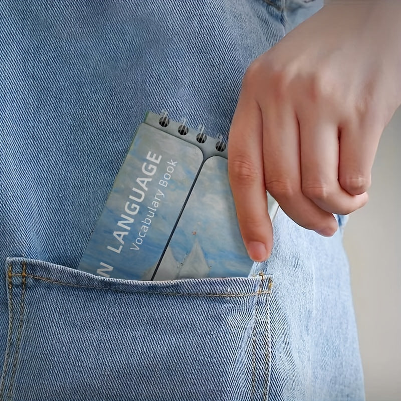 Portable Spiral Word Book for Junior & High School Students