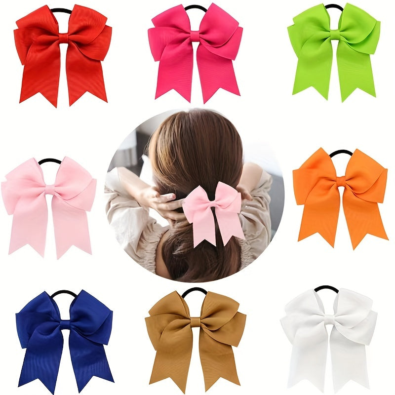 20pcs Grosgrain Ribbon Fish Tail Bow Hair Accessories for Kids