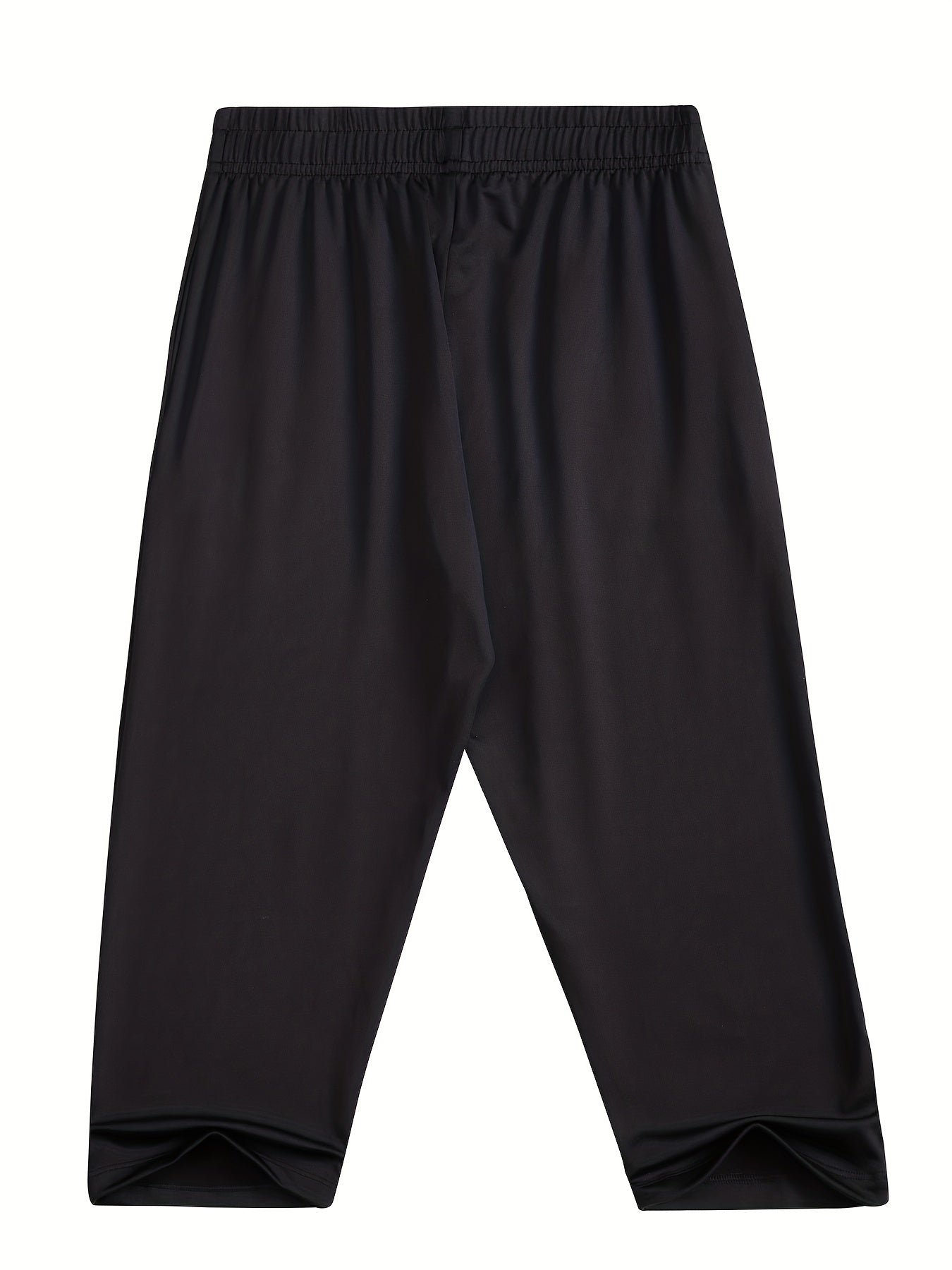 Grey Sports Cropped Pants Boys Size Kids Thin Summer