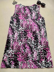  Leopard Print V Neck Tank Dress