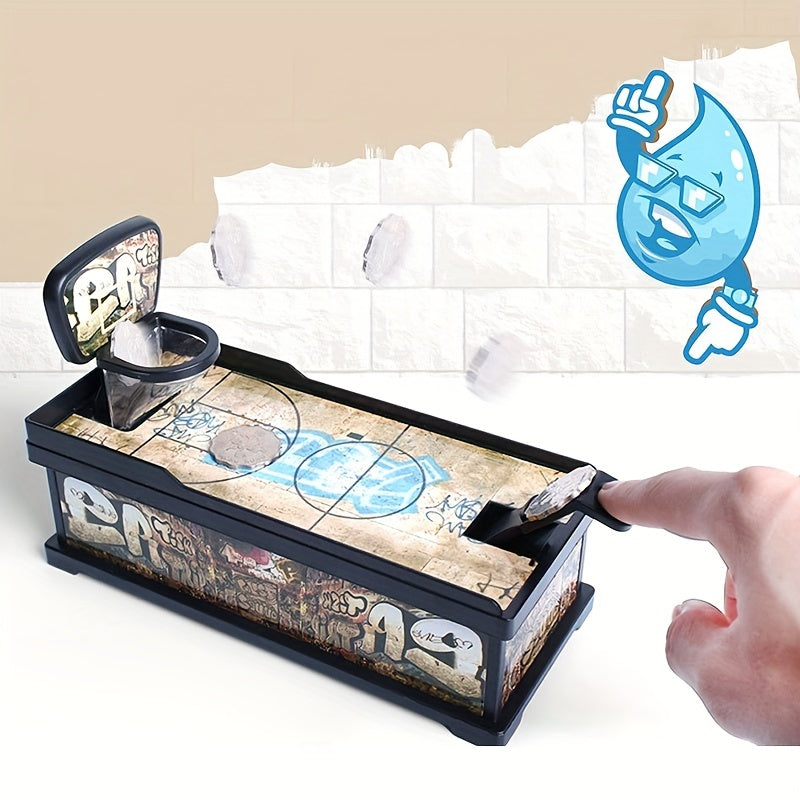 Desktop Basketball Court Coin Shooting DIY Piggy Bank