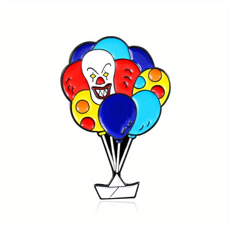 Ghost Balloon Brooch Pin for Backpacks