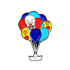 Ghost Balloon Brooch Pin for Backpacks