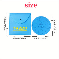 Educational Felt Life Cycle Game Interactive Learning Toy