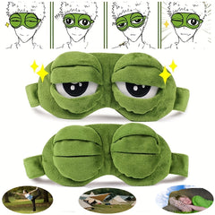 Funny Frog Sleep Eye Mask For Sleeping Halloween Gift