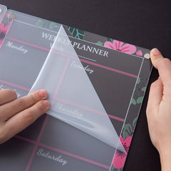 Small 3D Flower Series Planning Board with Magnets & Pens
