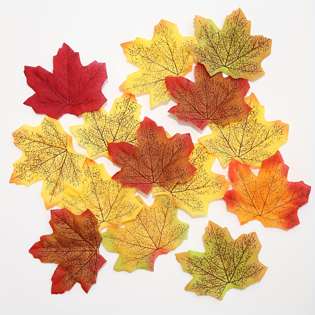 Thanksgiving Decoration Cloth Art Maple Leaf for Party Props