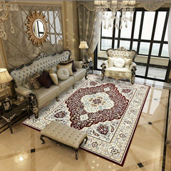 Vintage Boho Area Rug Non-slip Soft Polyester Mat