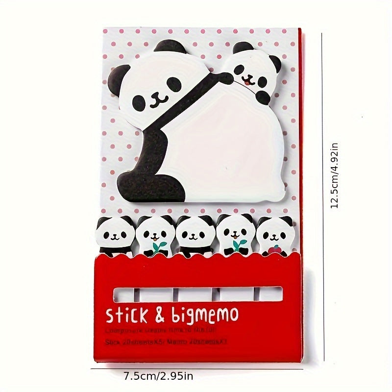 120 Sheets Cat's Paw Sticky Note Book Index Stickers