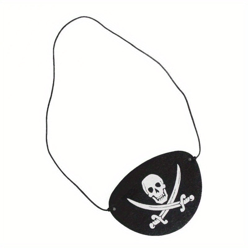 10pcs Pirate Eye Mask Set for Halloween Christmas Costume Party