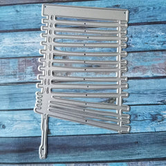 1pc Shutters Metal Die Cuts Curtain Cutting Die Embossing Mold For Card Making