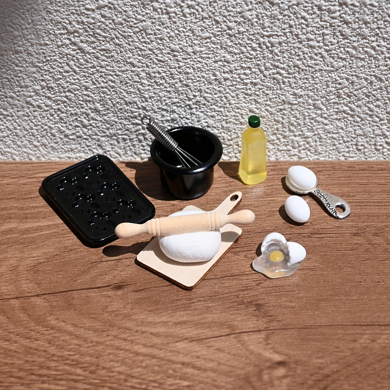Mini Baking Set Dollhouse Accessories Mini Food Pro