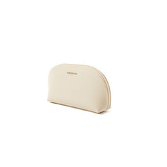 Minimalist Solid Makeup Zipper Bag All Match Portable Cosmetic Pouch